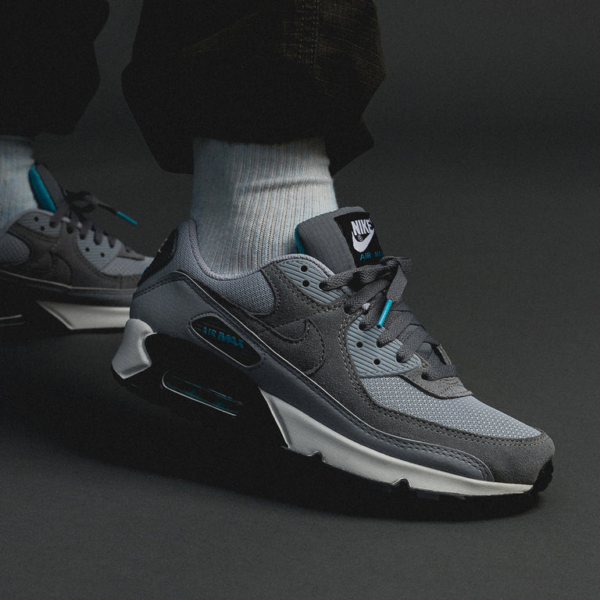 Giày Nike Air Max 90 'Wolf Grey Chlorine Blue' DM0029-002 - Hình ảnh 4