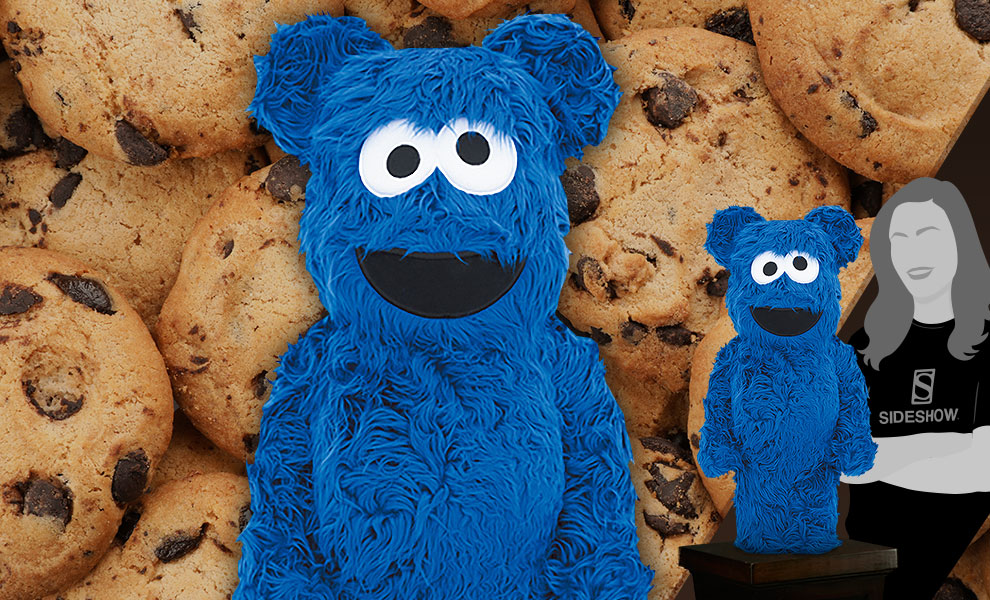 Mô Hình Bearbrick Jean Cookie Monster Costume Version