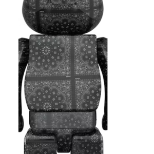 Mo Hinh Bearbrick Atmos x Bandana Multi & Black 100% & 400%