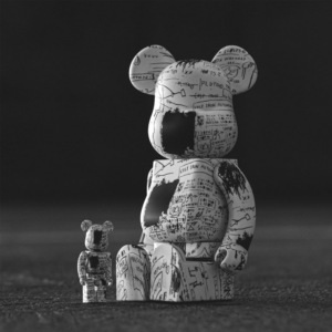 Alternative view of Mô Hình Bearbrick Jean-Michel Basquiat #3