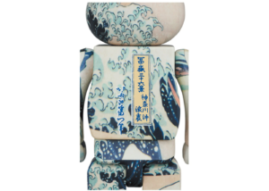 Alternative view of Mô Hình Bearbrick Katsushika Hokusai (Kanagawa Okinami Ura)