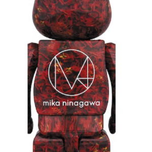 Alternative view of Mô Hình Bearbrick Mika Ninagawa Leather Rose 100% & 400%