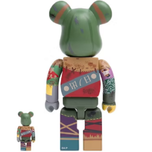 Mo Hinh Bearbrick Poupelle Of Chimney Town 100% & 400%