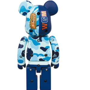 Alternative view of Mô Hình Bearbrick Bape Camo Shark Chogokin 200%