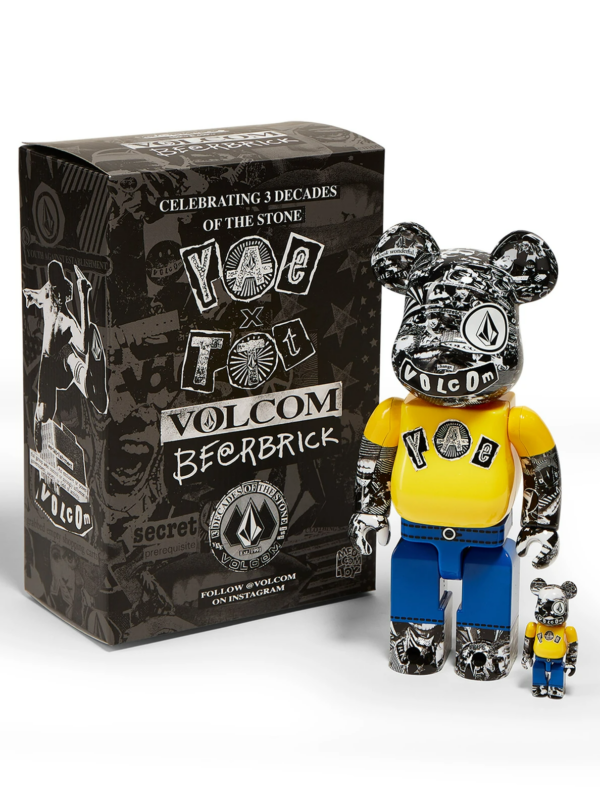 Mô Hình Bearbrick Volcom True To this 30 - Hình ảnh 2