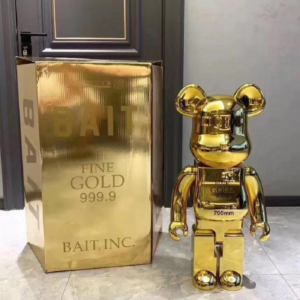 Mo Hinh Bearbrick Bait Gold 9999 400%