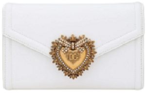 Túi Dolce & Gabbana Calfskin Devotion Mini Bag White BI2931AV89380002