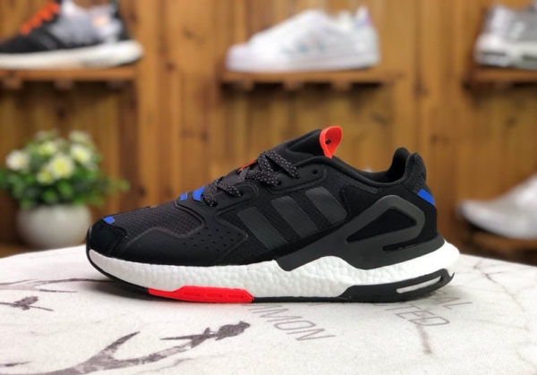 Giày Adidas Day Jogger 'Black Solar Red' FW4818 - Ảnh 3