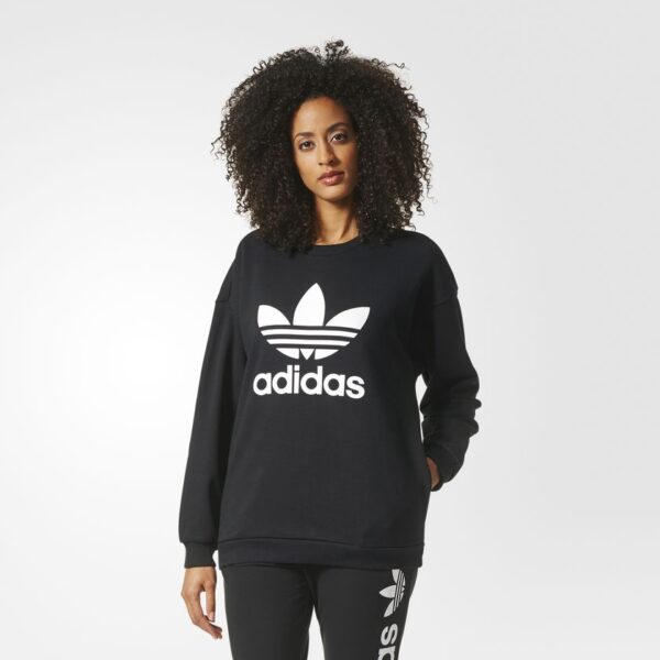 Áo Adidas Originals Trefoil Sweatshirt Womens BP9494 - Ảnh 2
