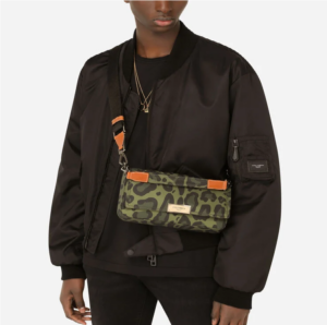 Alternative view of Túi Dolce & Gabbana Nylon Leopard Print 'Green' BM1962AO885HUILN