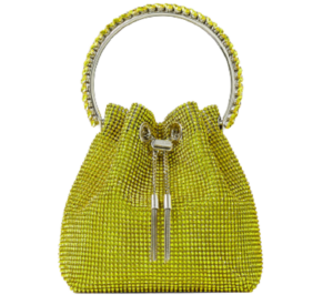 Túi Jimmy Choo Bon Bon 'Acid Yellow' BONBONSQV001366