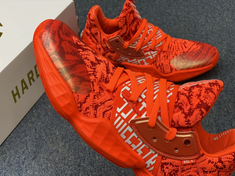 Giày Adidas Harden Vol. 4 'Solar Red' EH2409 - Authentic-Shoes