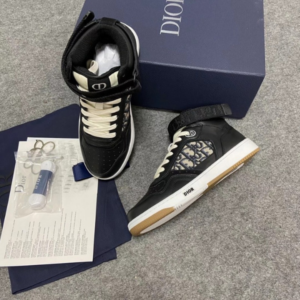 Alternative view of Giày Dior B27 High 'Dior Oblique Black' 3SH132ZIR-H965