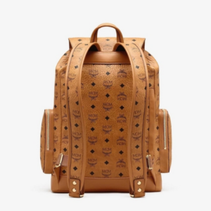 Alternative view of Balo MCM Brandenburg Backpack Visetos Cognac MMKAABG02CO001