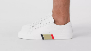 Alternative view of Giày Burberry Bio-based Sole Leather Optic White 80311701