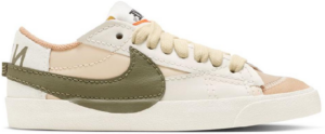 Giày Nike Blazer Low 77 Jumbo 'Sand Drift Medium Olive' DQ1470-105