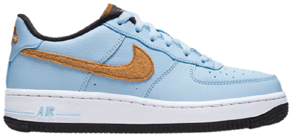 Giày Nike Air Force 1 Felt GS 'Celestine Blue Gold' BV6058-400