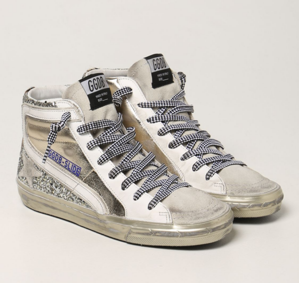 Giày Golden Goose Slide 'Silver' GWF00116-F001884-65147 - Hình ảnh 4