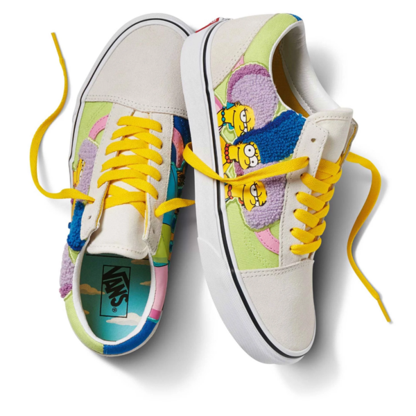 Giày Vans The Simpsons x Old Skool 'The Bouviers' VN0A4BV521M - Hình ảnh 3