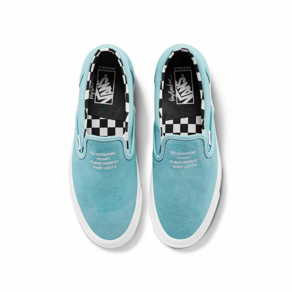 Giày Vans Allike Vans Vault x Ray Barbee OG Classic Slip-On LX 'Blue' - Hình ảnh 2