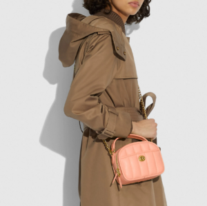 Tui Coach Lunchbox Top Handle With Quilting 'Faded Blush' C4678-B4S9W