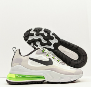 Giay Nike Air Max 270 React 'White Grey Electric Green' CI3866-100