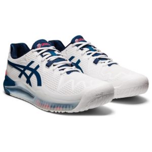 Giay Tennis Asics Gel Resolution 8 'Blue Red White' 1041A113-103