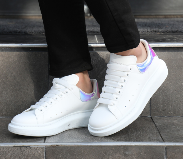 Giày Alexander McQueen Oversized 'White Iridescent' 561580-WHVI5-9375 - Hình ảnh 5