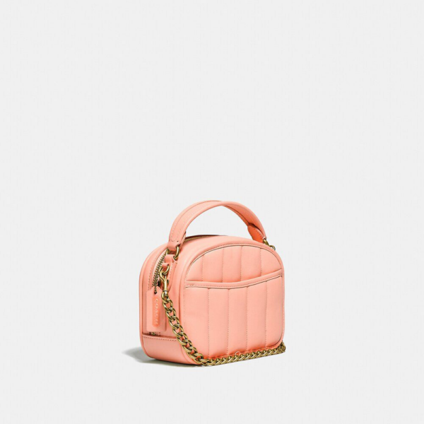 Túi Coach Lunchbox Top Handle With Quilting 'Faded Blush' C4678-B4S9W - Hình ảnh 5