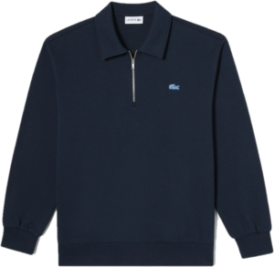 Ao Lacoste Color Croc Collar Half Zip-up Sweatshirt 'Blue' SH222E-53G-HDE