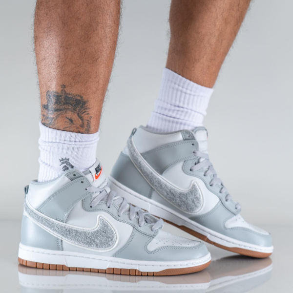 Giày Nike Dunk High Retro 'Light Smoke Grey' DR8805-003 - Hình ảnh 6