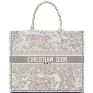Tui Dior Large Book Tote 'Gray Toile De Jouy' M1286ZTDT-M932