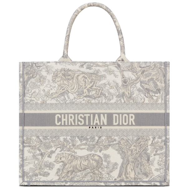 Túi Dior Large Book Tote 'Gray Toile De Jouy' M1286ZTDT-M932