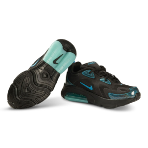 Alternative view of Giày Nike Air Max 200 GS 'Black Aurora' CQ4009-001