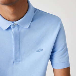 Ao Lacoste Paris Cotton Pique Polo Shirt 'Blue' PH5522-FSL