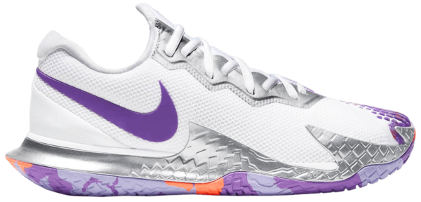 Giày Tennis Nike Court Air Zoom Vapor Cage 4 'White Purple' CD0431-103