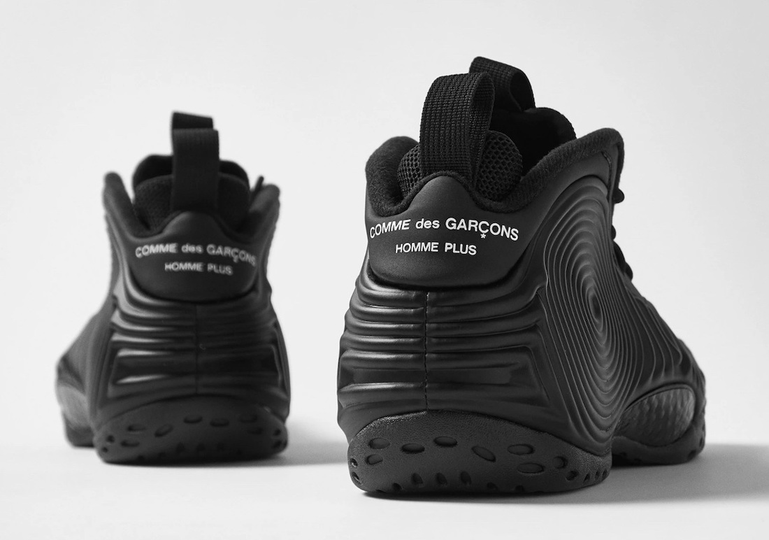 Giày Nike Comme des Garçons Air Foamposite 'Black' DJ7952-001