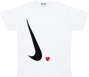 Áo CDG x Nike T-Shirt White SS21  CDG XNTWH