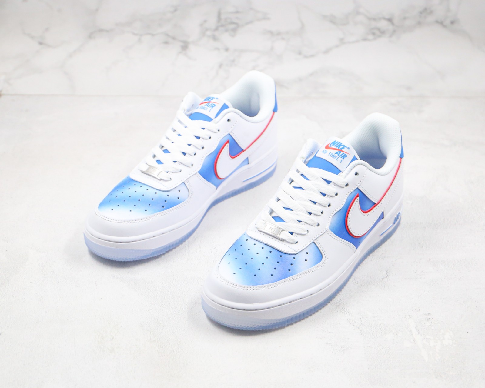 Giày Nike Air Force 1 Low 'New Jersey Nets Hardwood Classics' DC1404-100 - Ảnh 8