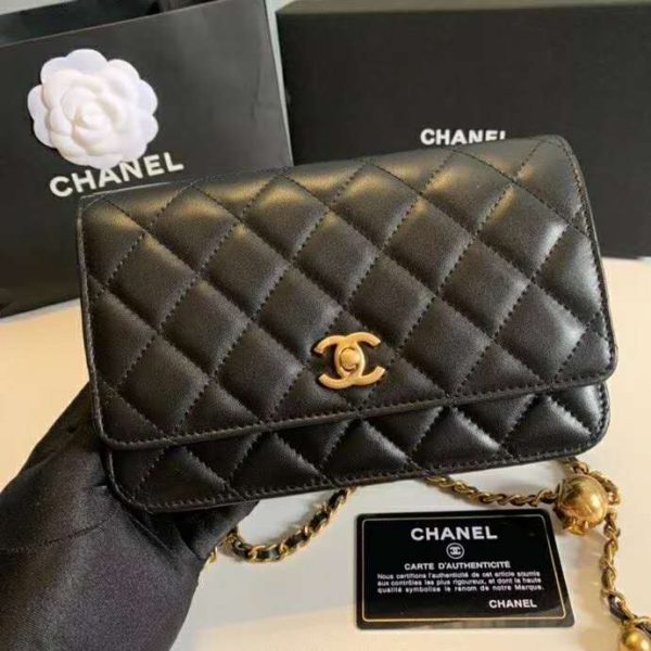 Túi Chanel Wallet On Chain Black Ap1450-B02991-94305