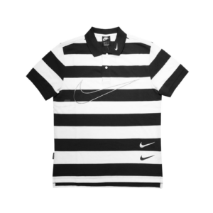 Áo Nike Sportswear Swoosh Polo Knit BlackWhite CJ4909-011