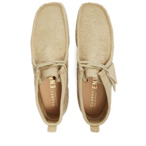 Giay Clarks x END Wallabee Boots 'Maple Floral' 261-63445