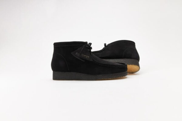 Giày Clarks Wallabee Boot 'Black Suede' 261-55517 - Hình ảnh 3