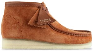 Giay Clarks Wallabee Boot 'Tan Hairy Suede' 261-54818