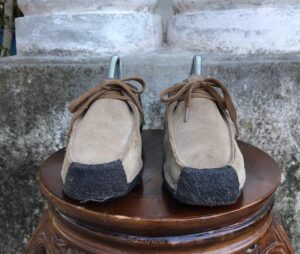 Giay Clarks Natalie 'Oakwood Suede' 261-26802