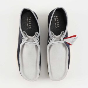 Giay Clarks Wallabee Boot VCY 'Navy' 261-65077