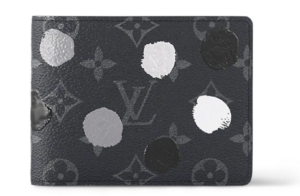 Vi Louis Vuitton x YK Multiple Wallet 'Black Silver' M81931