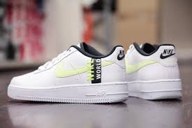 Nike Air Force 1 LV8 1 GS 'Worldwide Pack - White Barely Volt