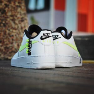 Alternative view of Giày Nike Air Force 1 LV8 1 GS 'Worldwide Pack Barely Volt' CN8536-100