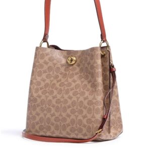 Alternative view of Túi Coach Charlie Bucket Bag Canvas Light Brown 89003 TAN